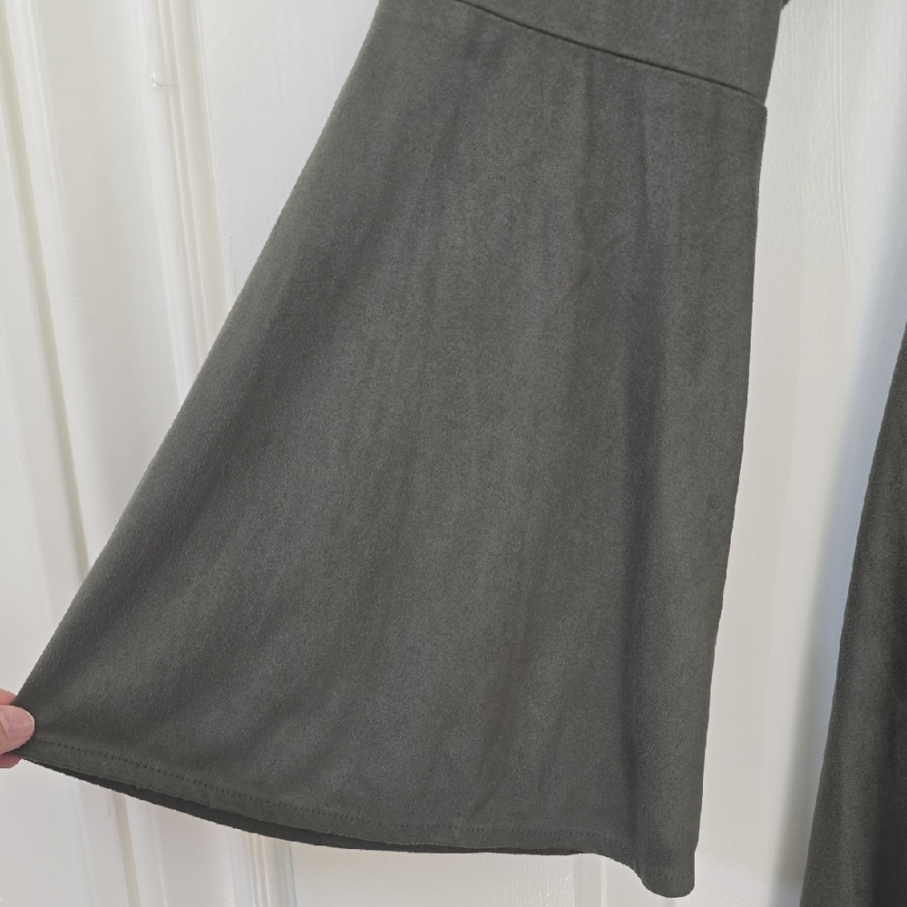 Wrangler Olive Long Sleeve Dress - Picture 3 of 6